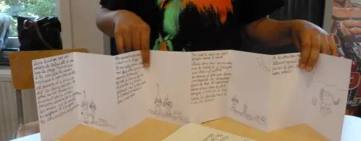 Livre à histoires, carnet à images	
